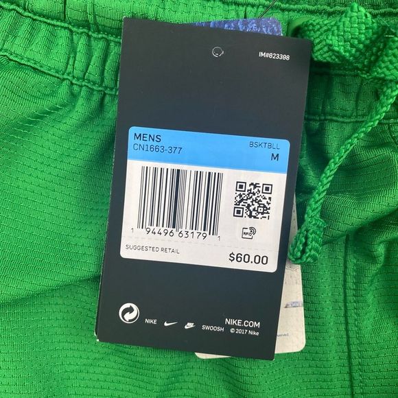 NEW Nike NCAA Oregon Ducks Dri-Fit Basketball Shorts // Medium - Picture 6 of 8